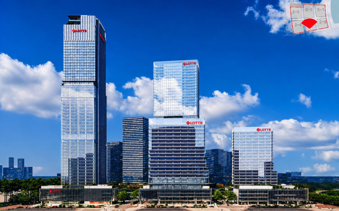 Tiện ích tháp văn phòng Lotte Eco Office Tower