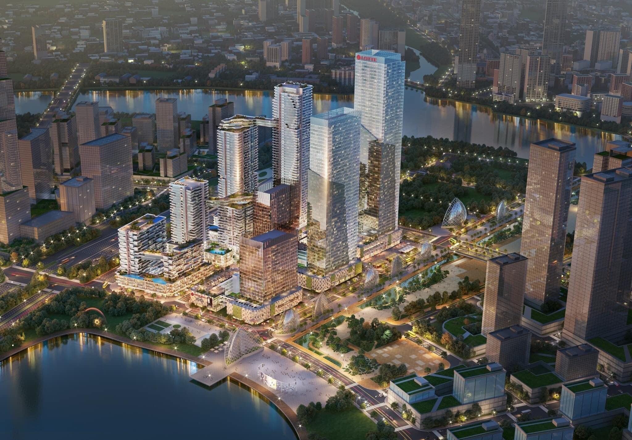 Vị trí vàng cho thuê Lotte Eco Office Tower