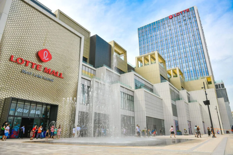 Không gian cho thuê Lotte Shopping Mall